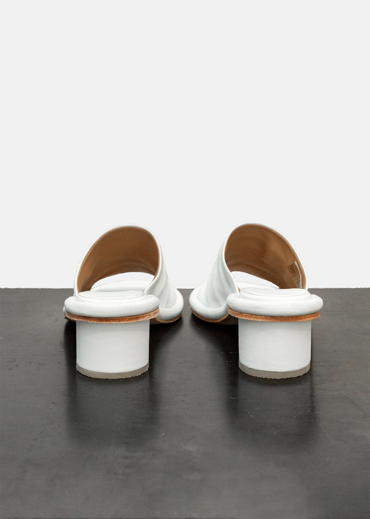 Lauren Manoogian_Ruche Slide in White_Shoes_36 - Finefolk