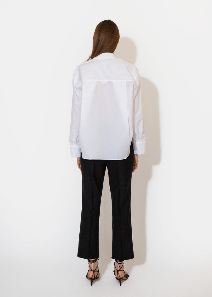 Maria McManus_Covered Placket Shirt White__XS - Finefolk