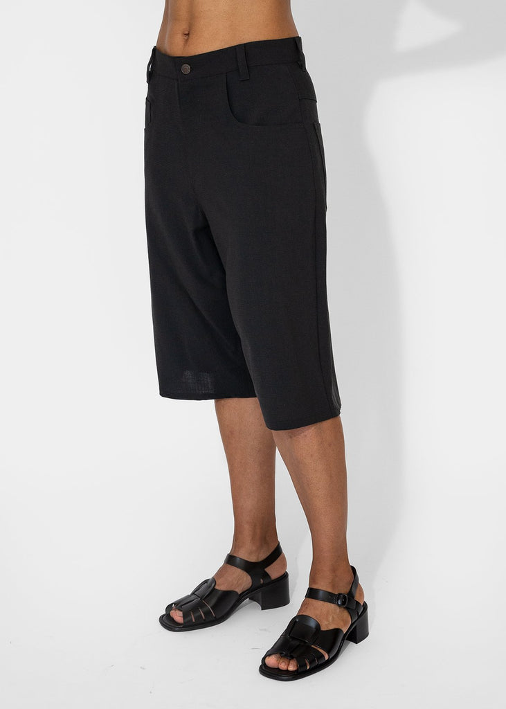 6397_Baggy 5 - Pocket Short in Washed Black_Apparel & Accessories_XS - Finefolk