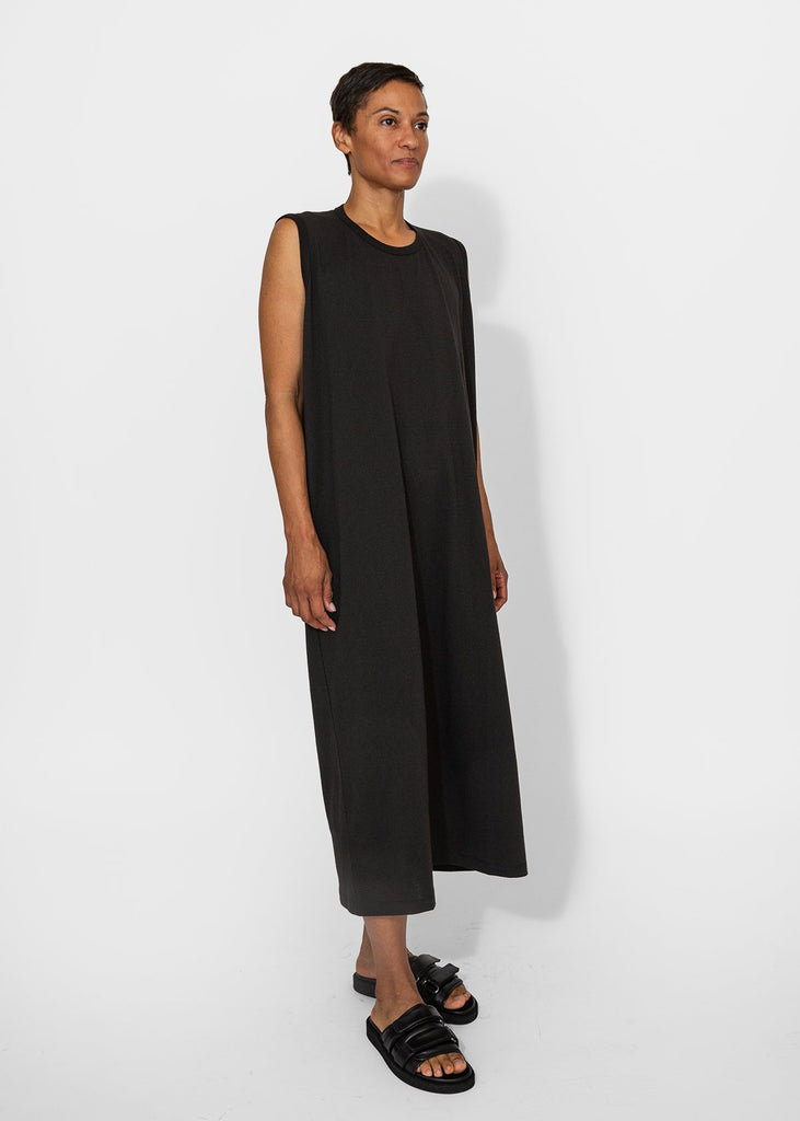 6397_Circle Neck Tank Dress in Washed Black_Apparel & Accessories_XS - Finefolk