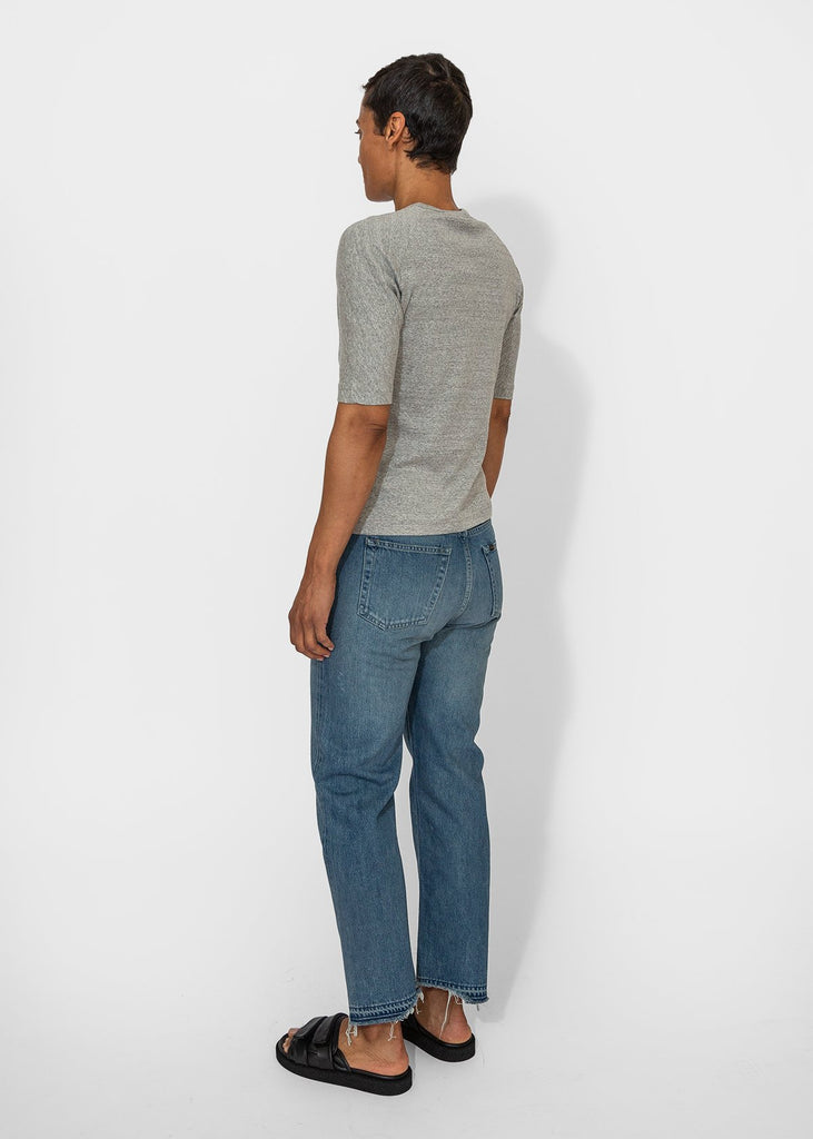 6397_High V Elbow T in Heather Grey_Apparel & Accessories_XS - Finefolk