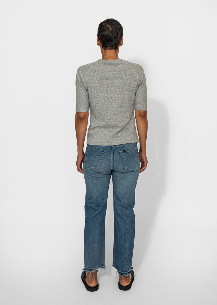 6397_High V Elbow T in Heather Grey_Apparel & Accessories_XS - Finefolk