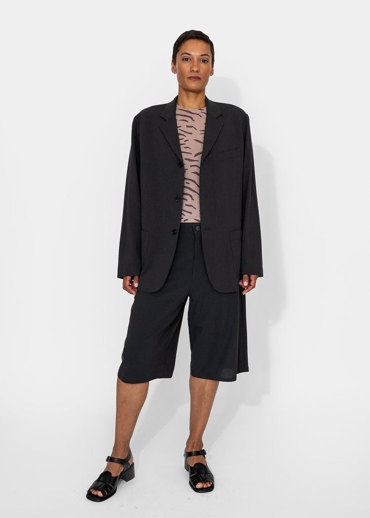 6397_Oversized 3 - Button Blazer in Washed Black_Apparel & Accessories_XXS - Finefolk