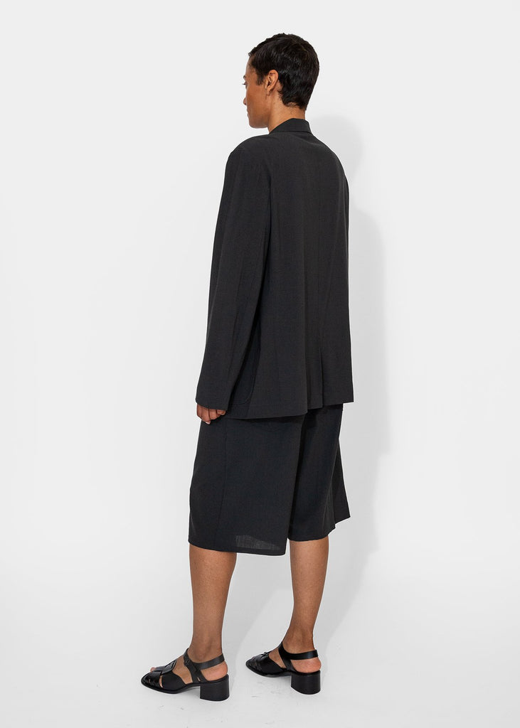 6397_Oversized 3 - Button Blazer in Washed Black_Apparel & Accessories_XXS - Finefolk