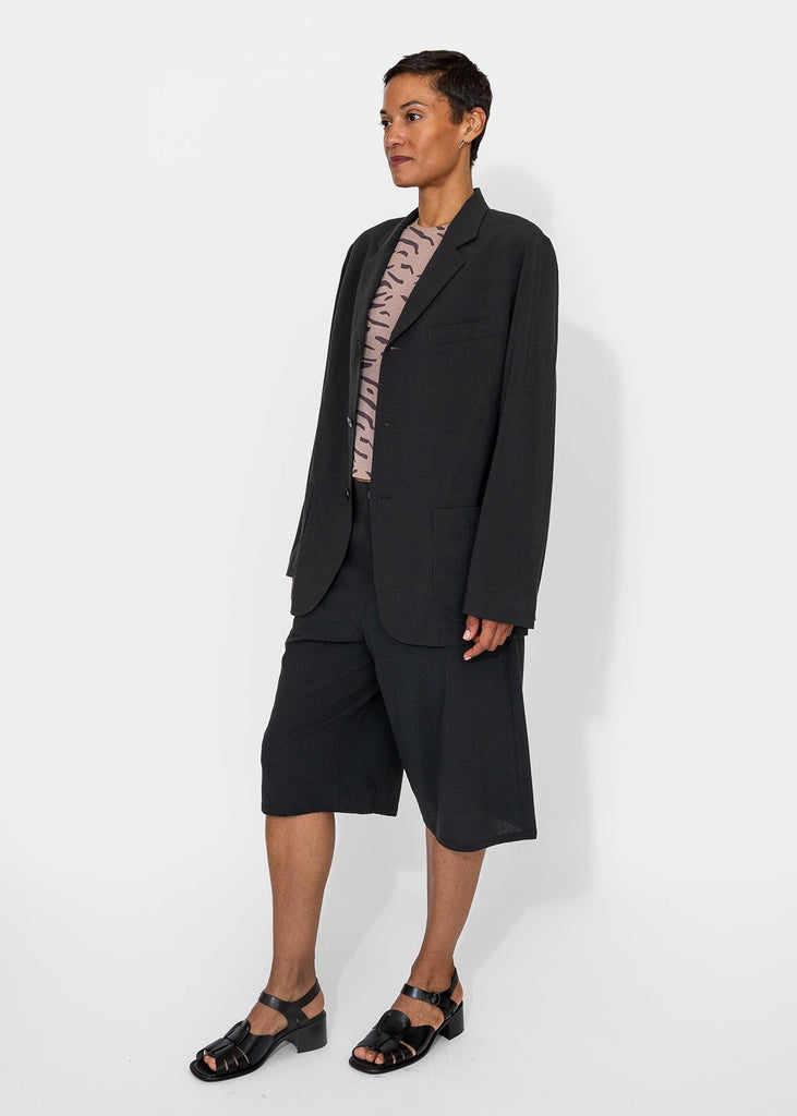 6397_Oversized 3 - Button Blazer in Washed Black_Apparel & Accessories_XXS - Finefolk