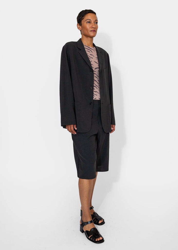 6397_Oversized 3 - Button Blazer in Washed Black_Apparel & Accessories_XXS - Finefolk