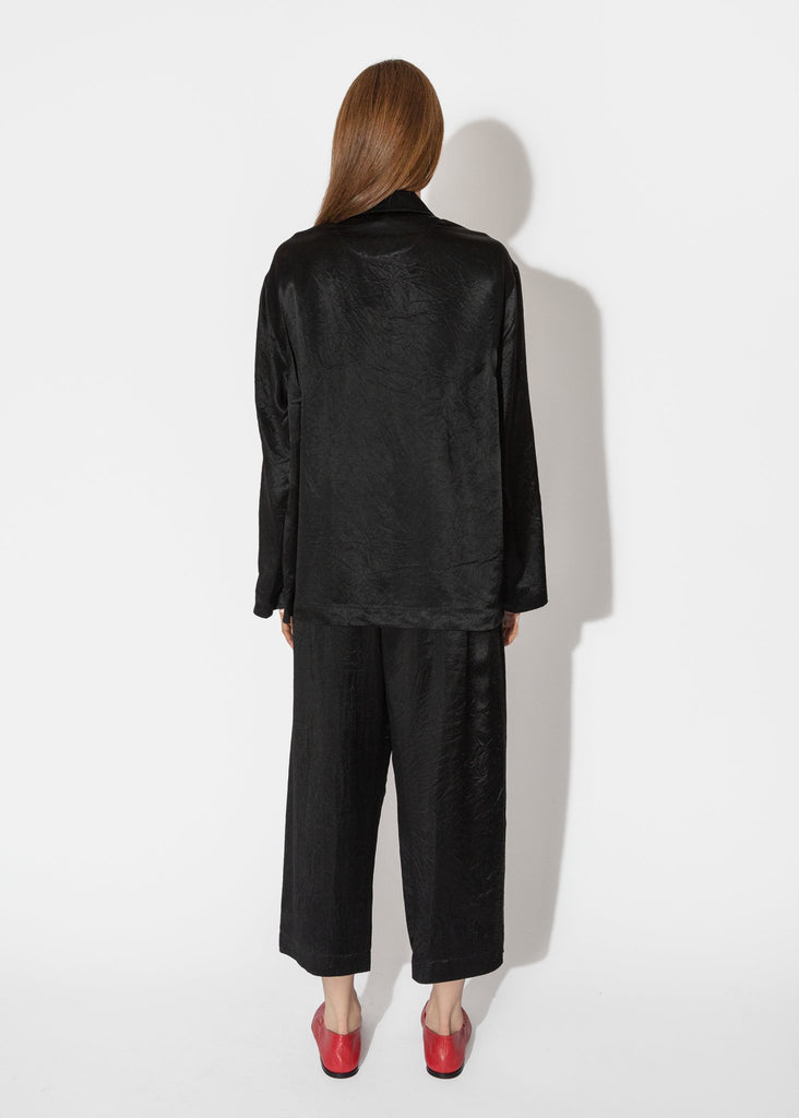 6397_Pajama Shirt in Black__S - Finefolk