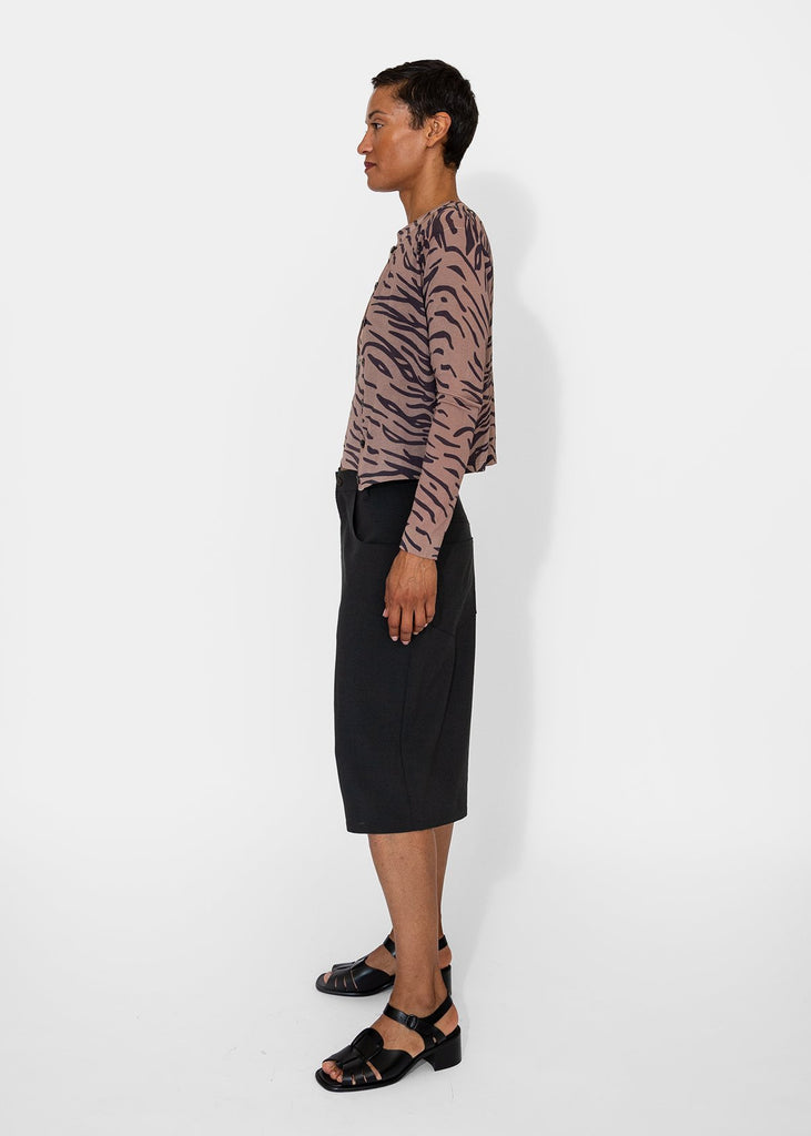 6397_Printed Crew Cardigan in Tiger Print_Apparel & Accessories_XS - Finefolk