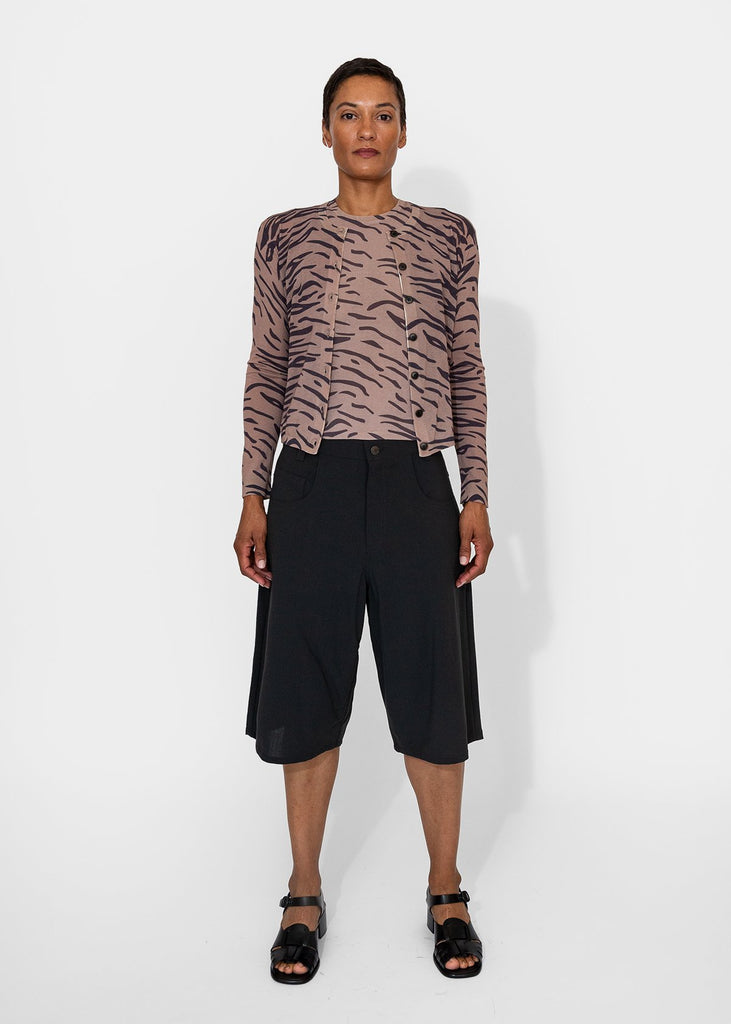 6397_Printed Crew Cardigan in Tiger Print_Apparel & Accessories_XS - Finefolk