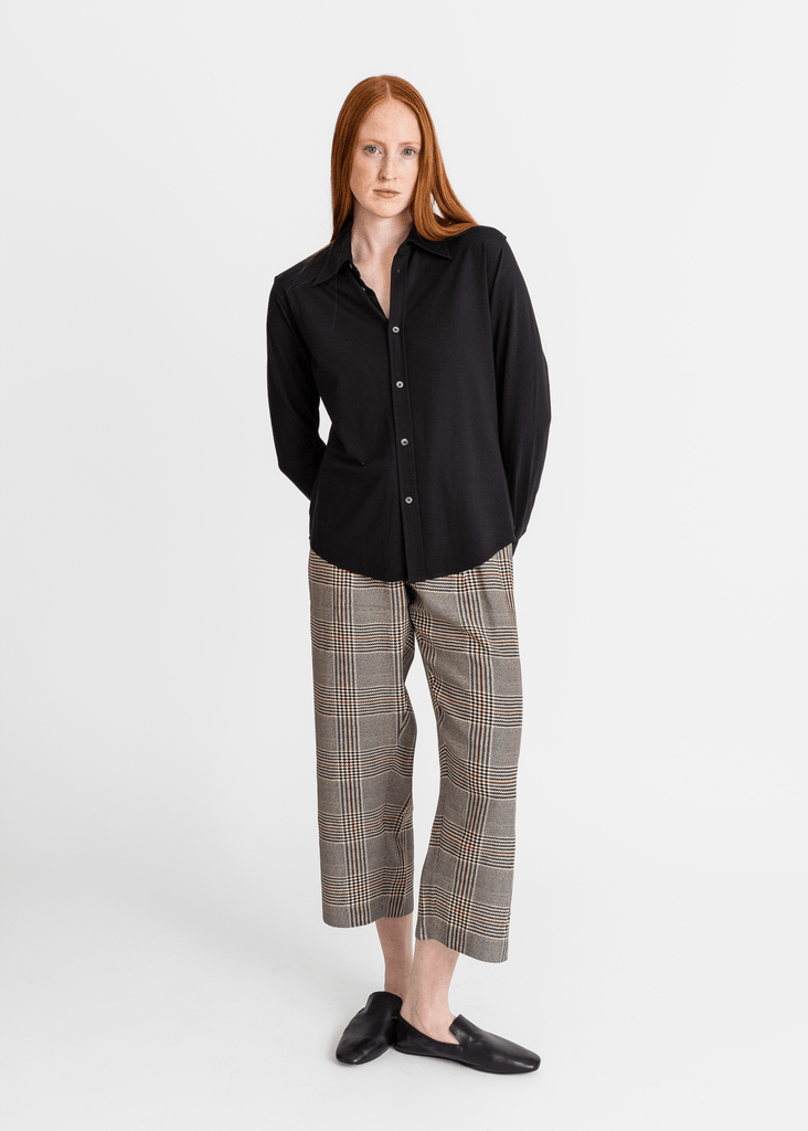 6397_Printed Pajama Pant in Houndstooth_Pant_XS - Finefolk