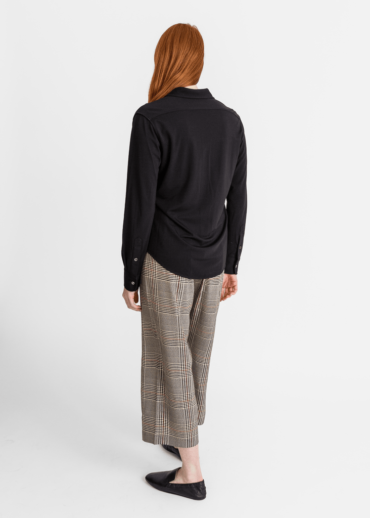 6397_Printed Pajama Pant in Houndstooth_Pant_XS - Finefolk