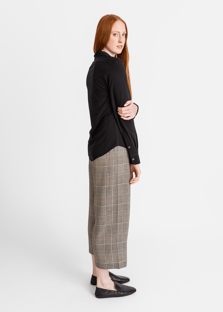 6397_Printed Pajama Pant in Houndstooth_Pant_XS - Finefolk