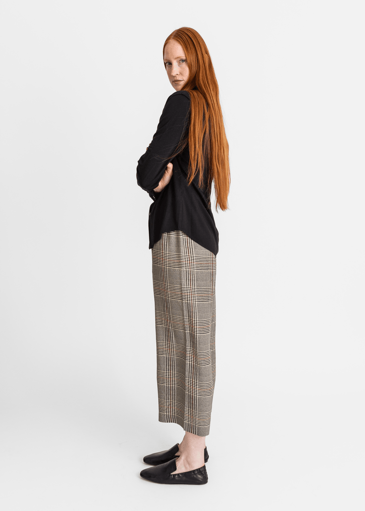 6397_Printed Pajama Pant in Houndstooth_Pant_XS - Finefolk