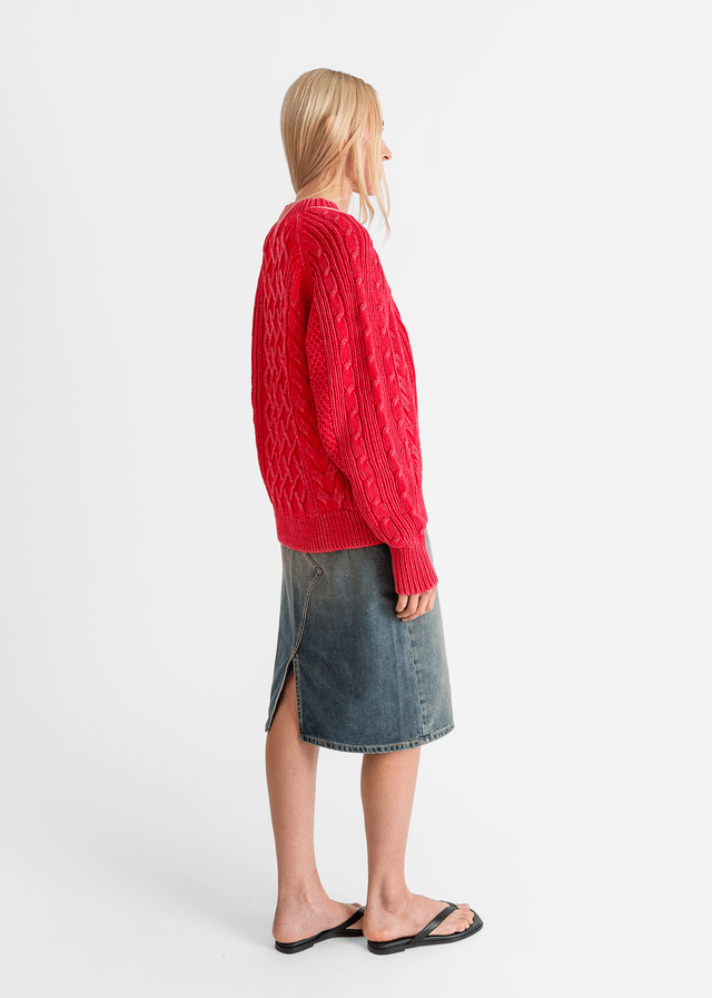 6397_Raglan Cable_Sweater_M - Finefolk