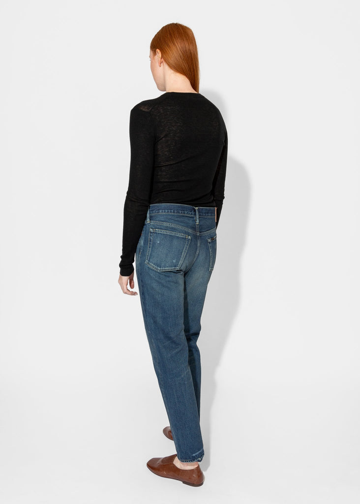 6397_Skinny Crew in Black_Tops_XS - Finefolk