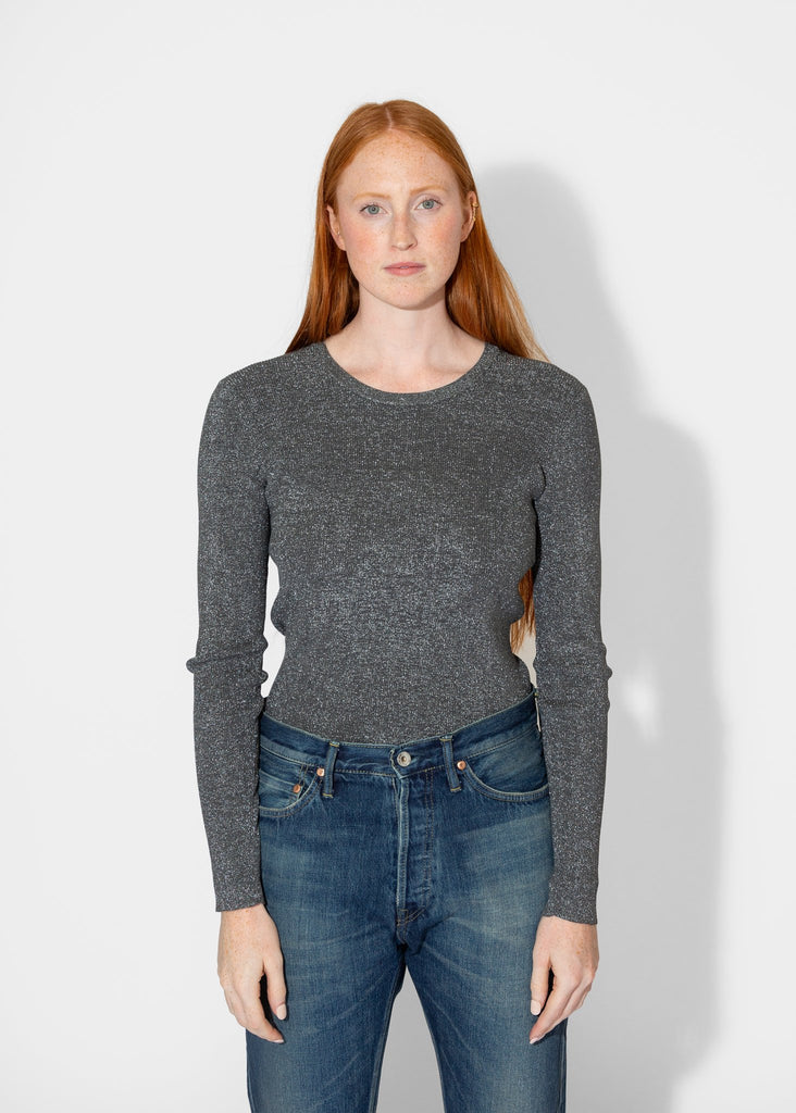 6397_Skinny Crew in Chrome_Sweater_XS - Finefolk