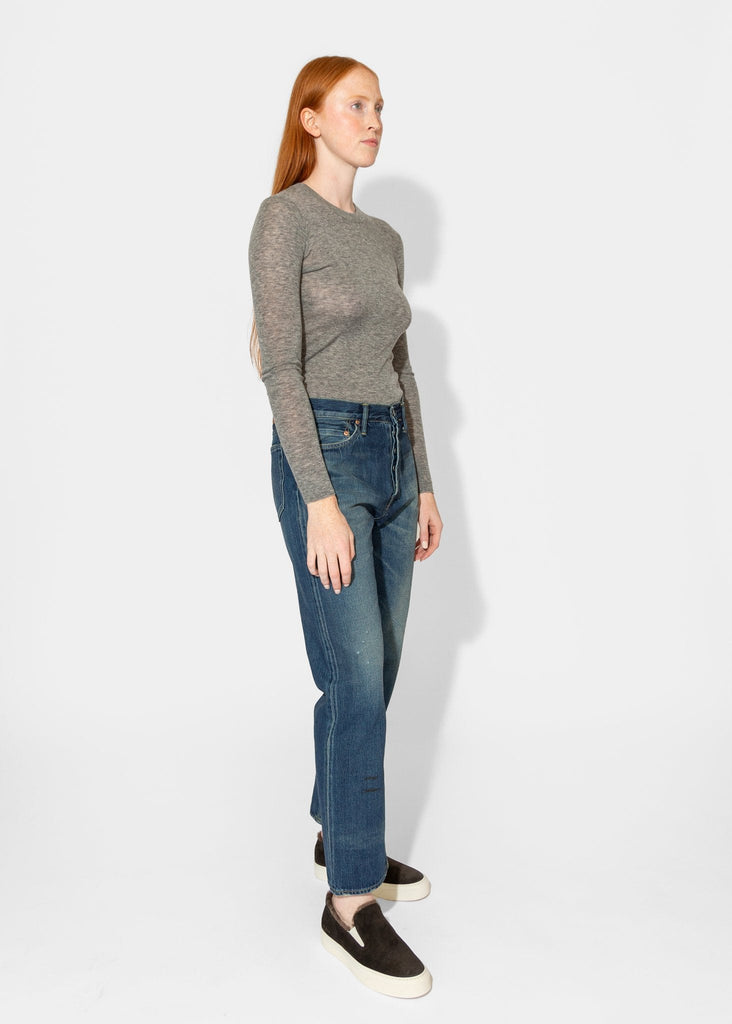 6397_Skinny Crew in Heather Grey_Tops_XS - Finefolk