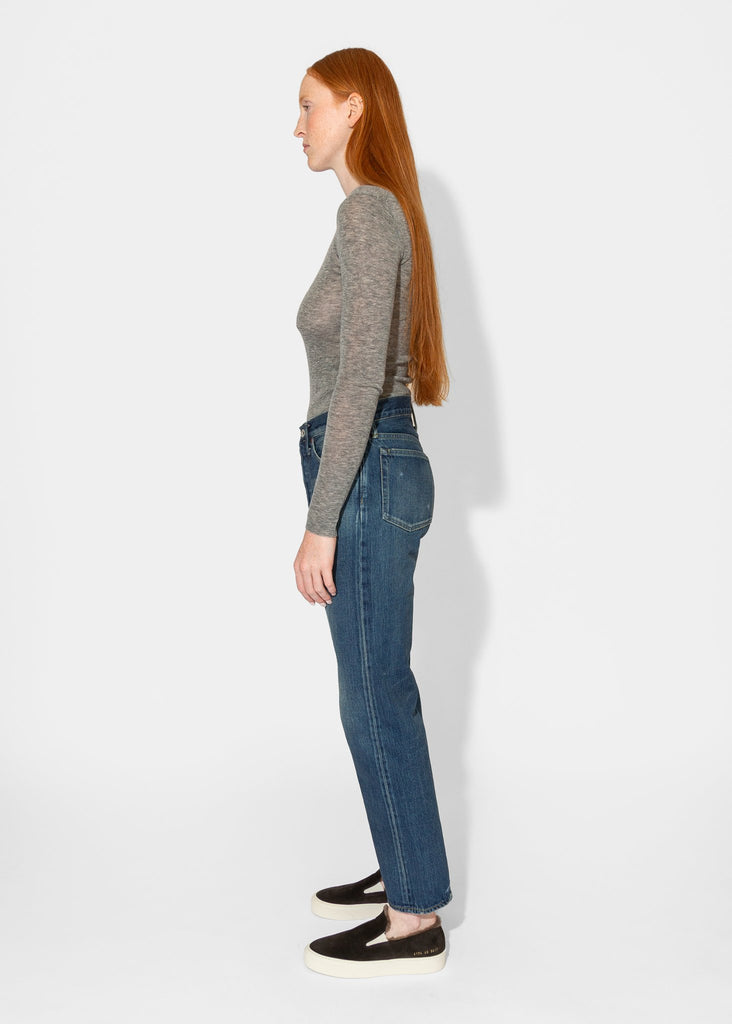 6397_Skinny Crew in Heather Grey_Tops_XS - Finefolk