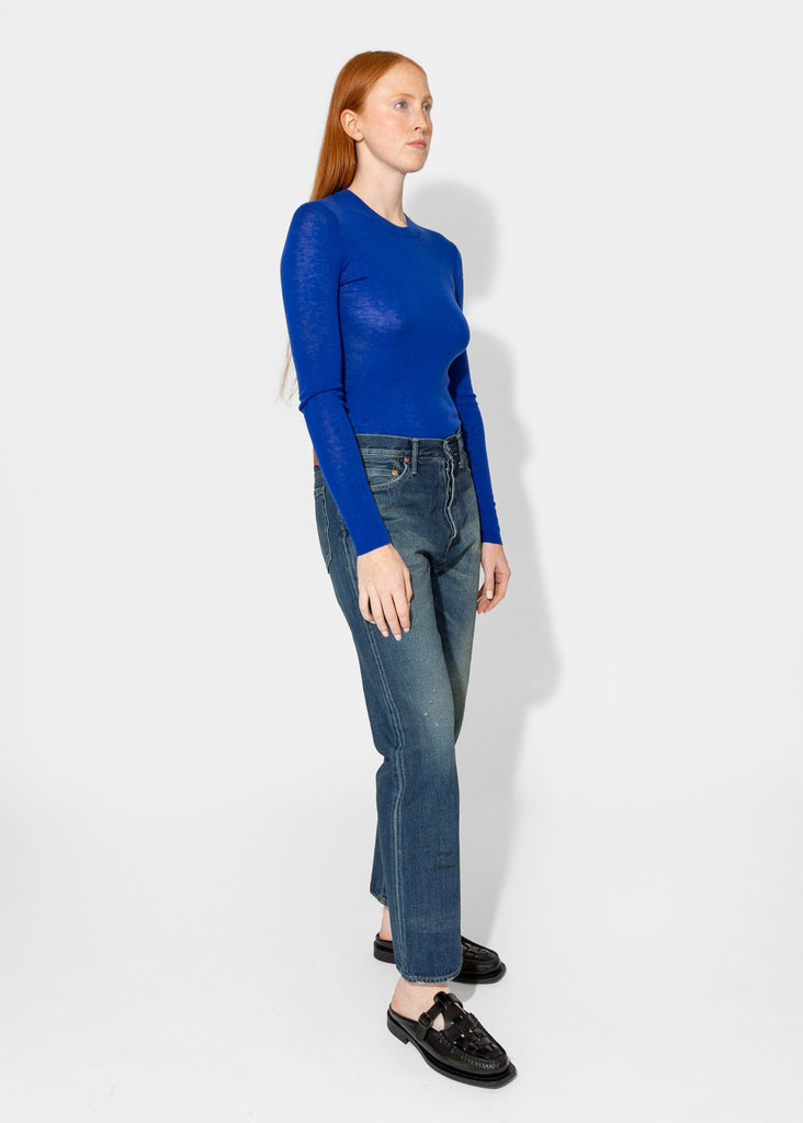 6397_Skinny Crew in Ultramarine_Tops_XS - Finefolk