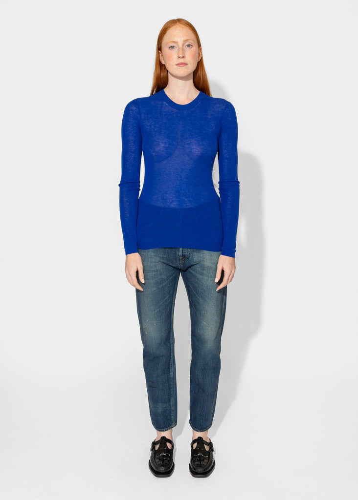 6397_Skinny Crew in Ultramarine_Tops_XS - Finefolk