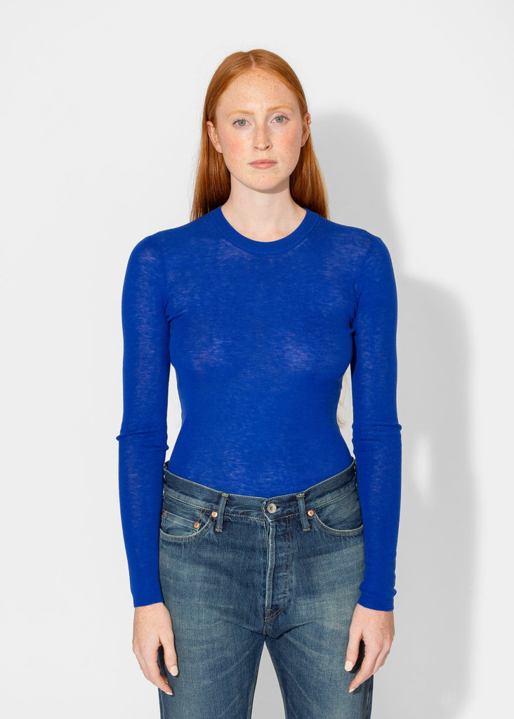 6397_Skinny Crew in Ultramarine_Tops_XS - Finefolk