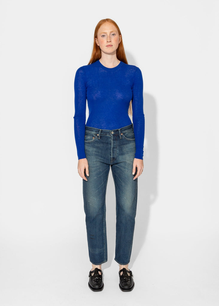 6397_Skinny Crew in Ultramarine_Tops_XS - Finefolk