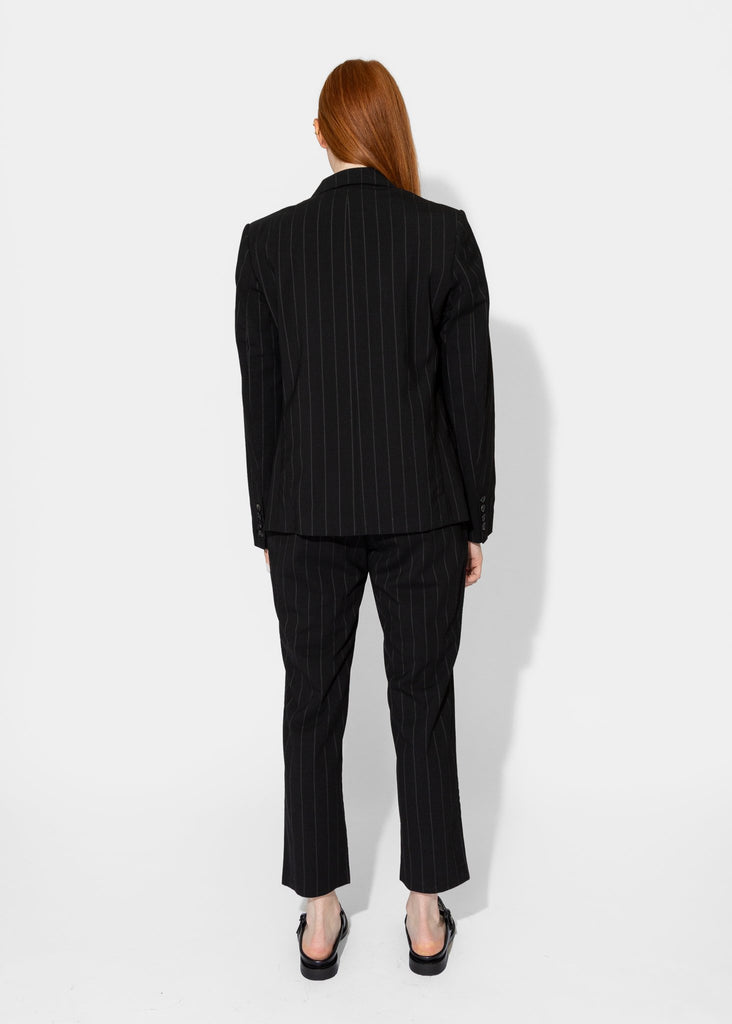 6397_Slim Pull On Pant in Pinstripe_Pants_XS - Finefolk