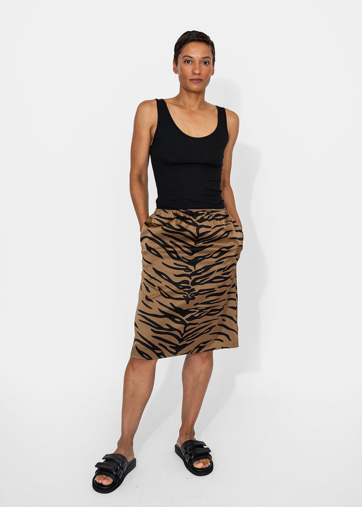 6397_Slip Skirt in Tiger Print_Apparel & Accessories_XS - Finefolk