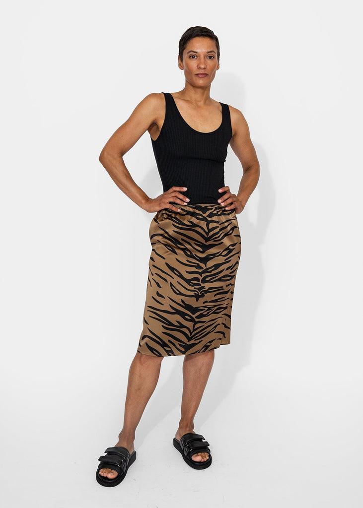 6397_Slip Skirt in Tiger Print_Apparel & Accessories_XS - Finefolk