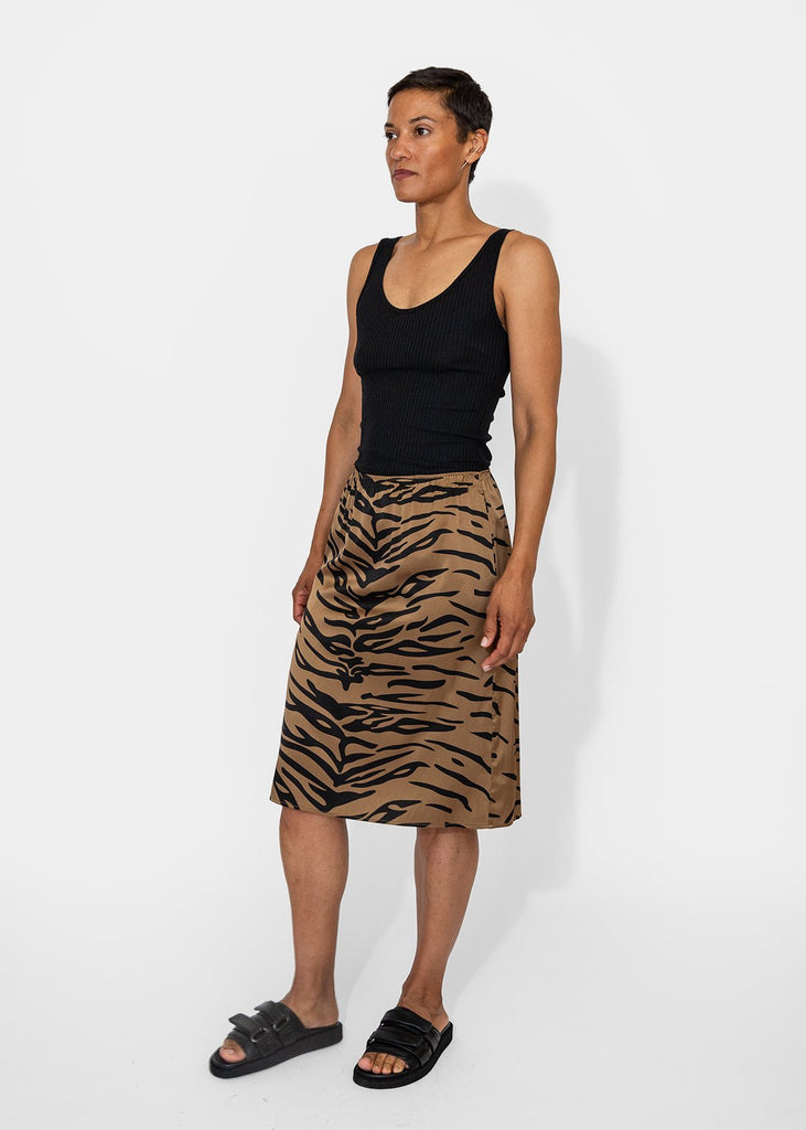 6397_Slip Skirt in Tiger Print_Apparel & Accessories_XS - Finefolk