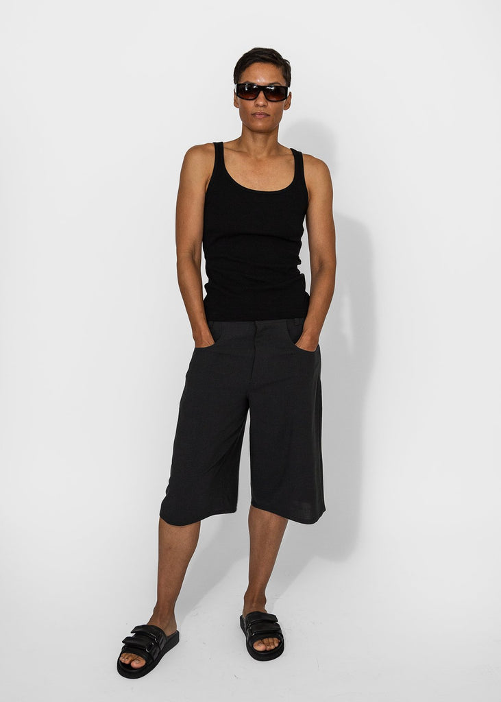 6397_Square Neck Tank in Washed Black_Apparel & Accessories_XS - Finefolk