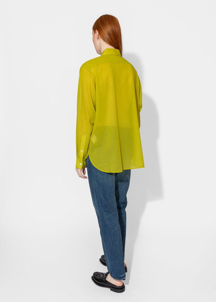 6397_The Frank Shirt in Lime_Tops_XS - Finefolk