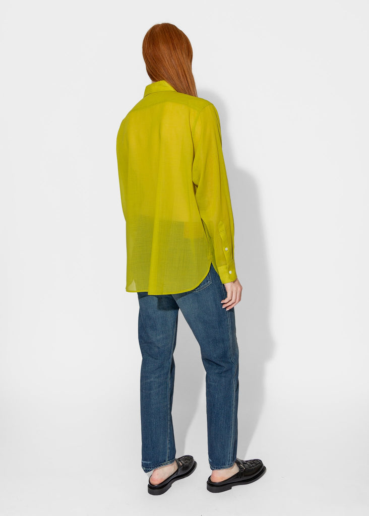 6397_The Frank Shirt in Lime_Tops_XS - Finefolk