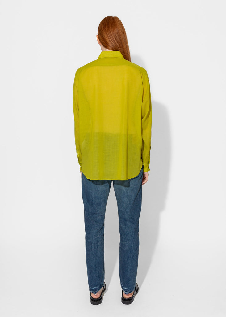 6397_The Frank Shirt in Lime_Tops_XS - Finefolk