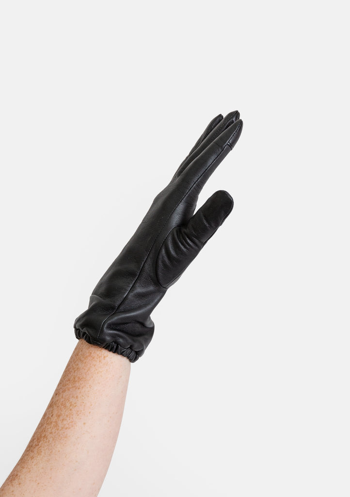 Aristide_Lined Gloves Long in Black_Apparel & Accessories_7.5 - Finefolk