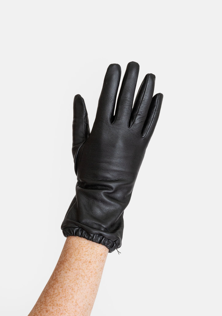 Aristide_Lined Gloves Long in Black_Apparel & Accessories_7.5 - Finefolk