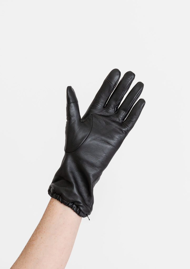 Aristide_Lined Gloves Long in Black_Apparel & Accessories_7.5 - Finefolk