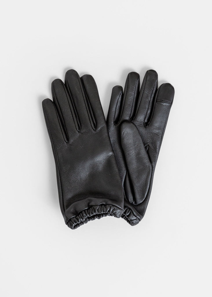 Aristide_Lined Gloves Short in Black_Apparel & Accessories_7.5 - Finefolk