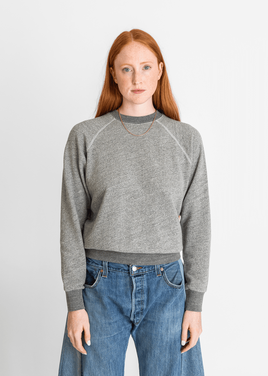 トップス THE SHISHIKUI Brushed Crew HEATHER GRAY Brushed Crew / HEATHER GRAY – SHISHIKUI