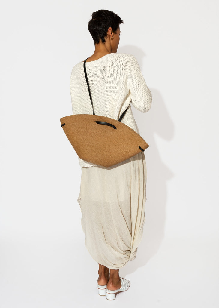Kamaro'an_Fakar Bag in Straw/Italian Leather_Bags_ - Finefolk