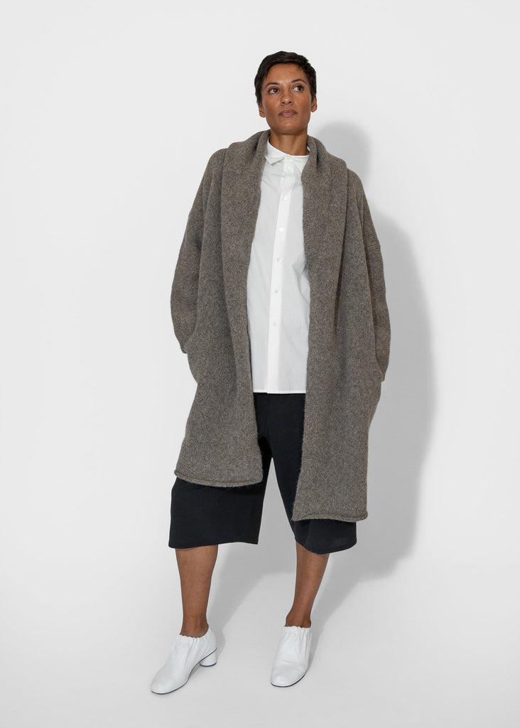 Lauren Manoogian_Capote Coat in Rock_Apparel & Accessories_ - Finefolk