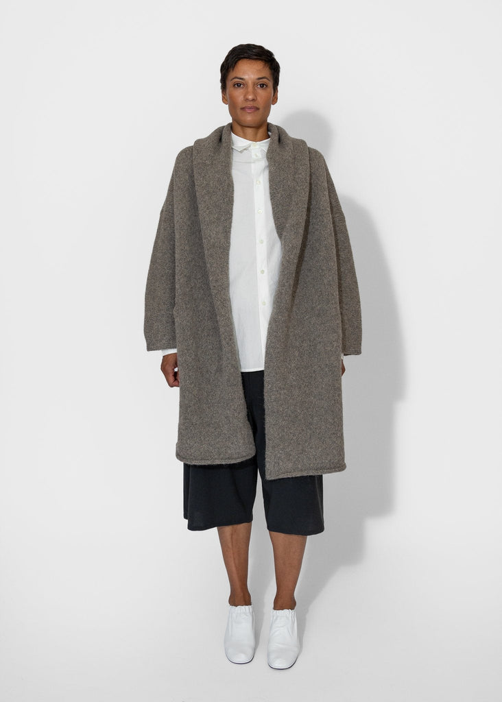 Lauren Manoogian_Capote Coat in Rock_Apparel & Accessories_ - Finefolk