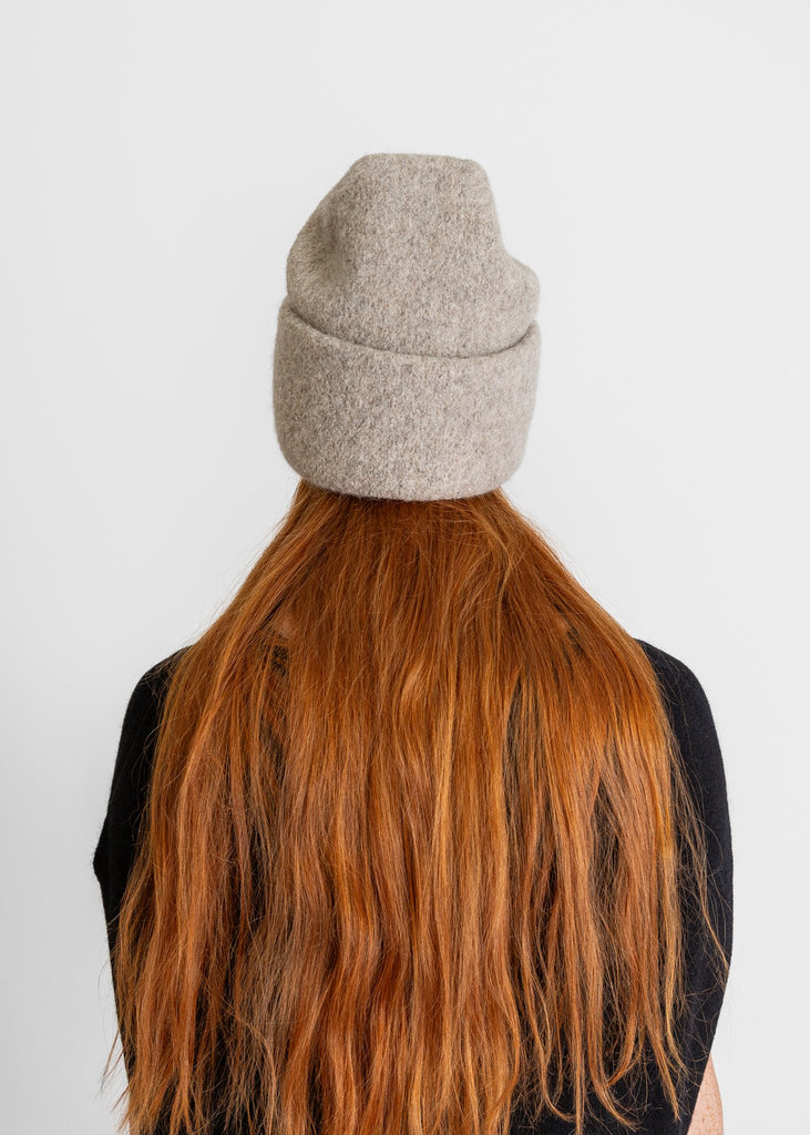 Lauren Manoogian_Carpenter Hat in Pebble_Apparel & Accessories_ - Finefolk