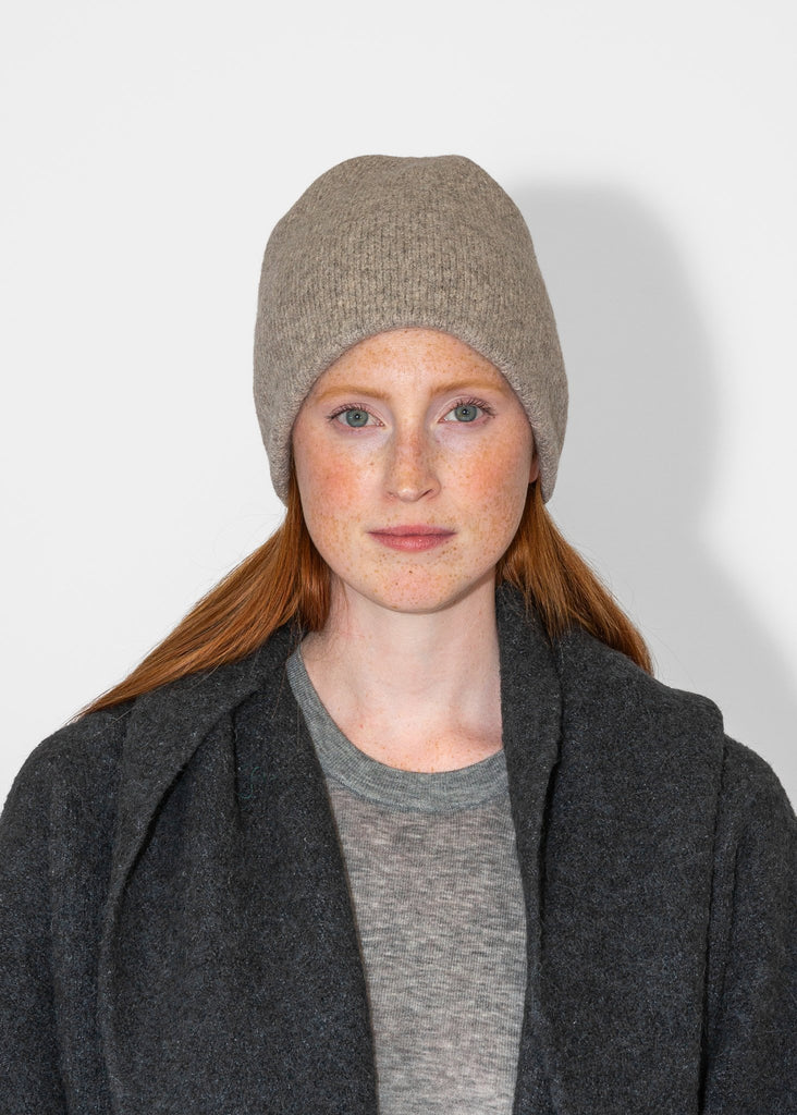 Lauren Manoogian_Double Beanie in Dust_Hats_ - Finefolk