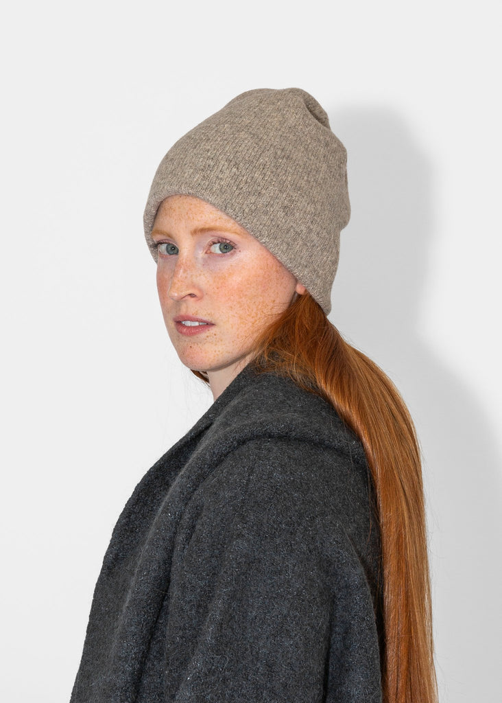 Lauren Manoogian_Double Beanie in Dust_Hats_ - Finefolk