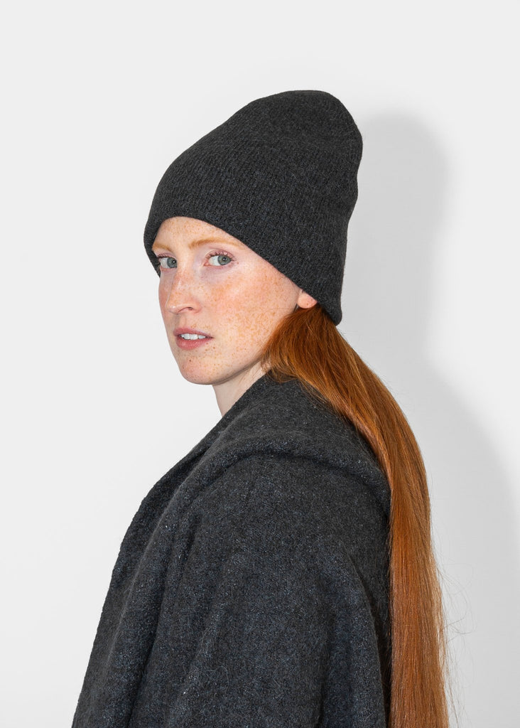 Lauren Manoogian_Double Beanie in Ink_Hats_ - Finefolk