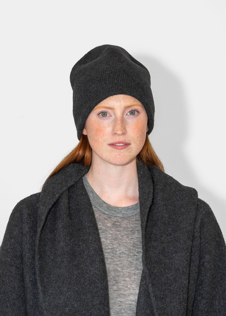 Lauren Manoogian_Double Beanie in Ink_Hats_ - Finefolk