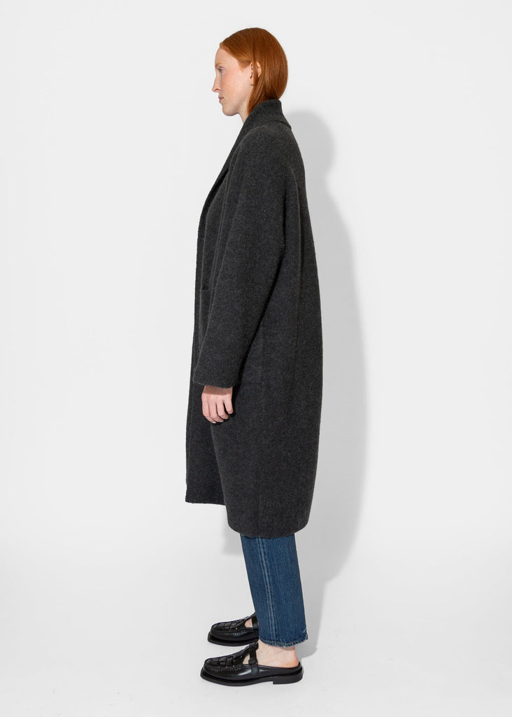 Lauren Manoogian_Double Face Long Coat in Ink_Outerwear_PO/S - Finefolk