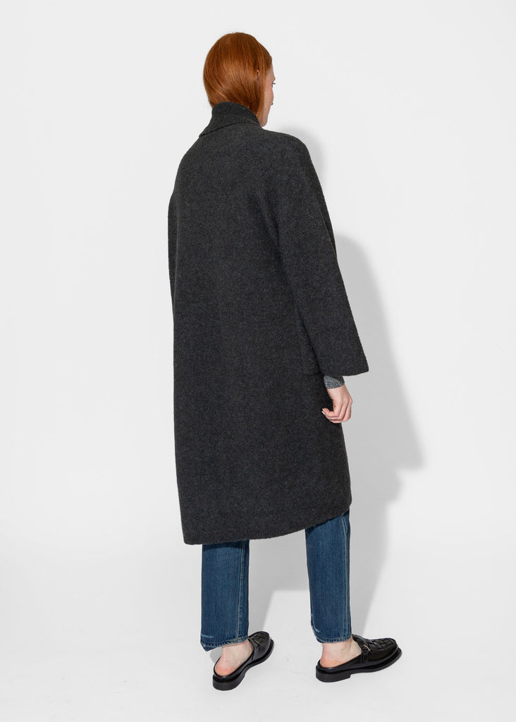 Lauren Manoogian_Double Face Long Coat in Ink_Outerwear_PO/S - Finefolk