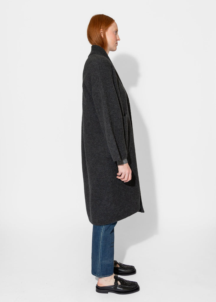 Lauren Manoogian_Double Face Long Coat in Ink_Outerwear_PO/S - Finefolk